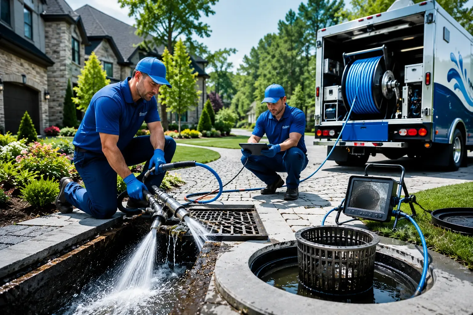 Local outdoor drain cleaning professionals in Fontana, WI